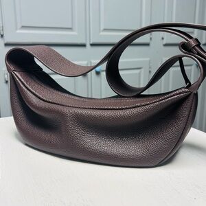 COS style sling crossbody. Chocolate brown